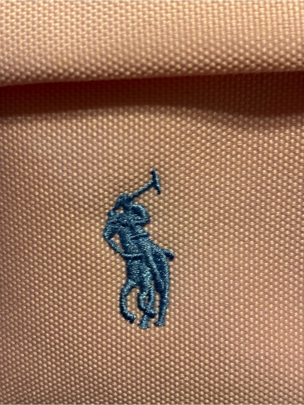 Polo by Ralph Lauren Pink Belt Bag with Light Blue Strap NWOT - Picture 4 of 7